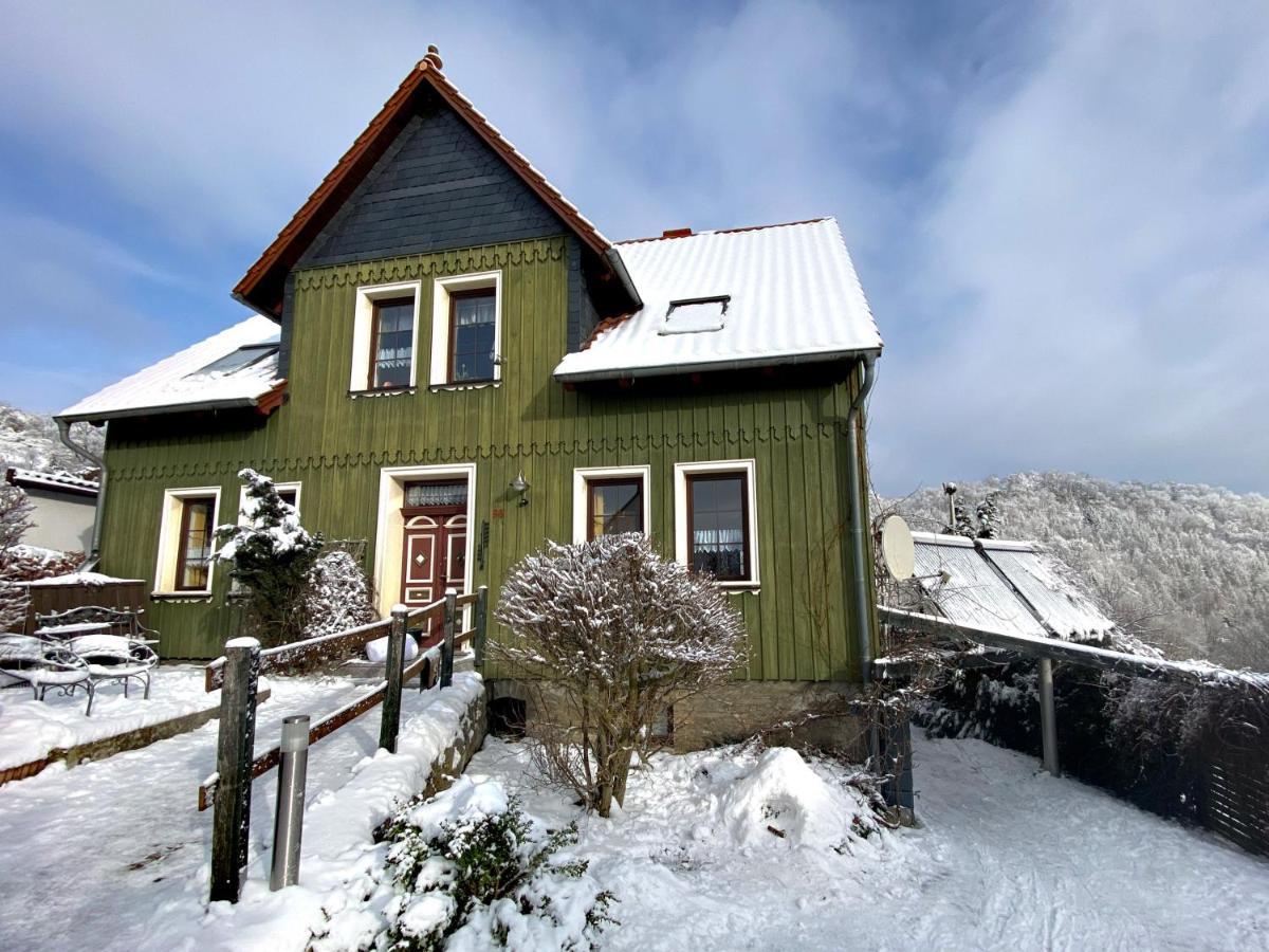 Das Gruene Haus Am Hexenstieg รูเบอร์ลันด์ ภายนอก รูปภาพ