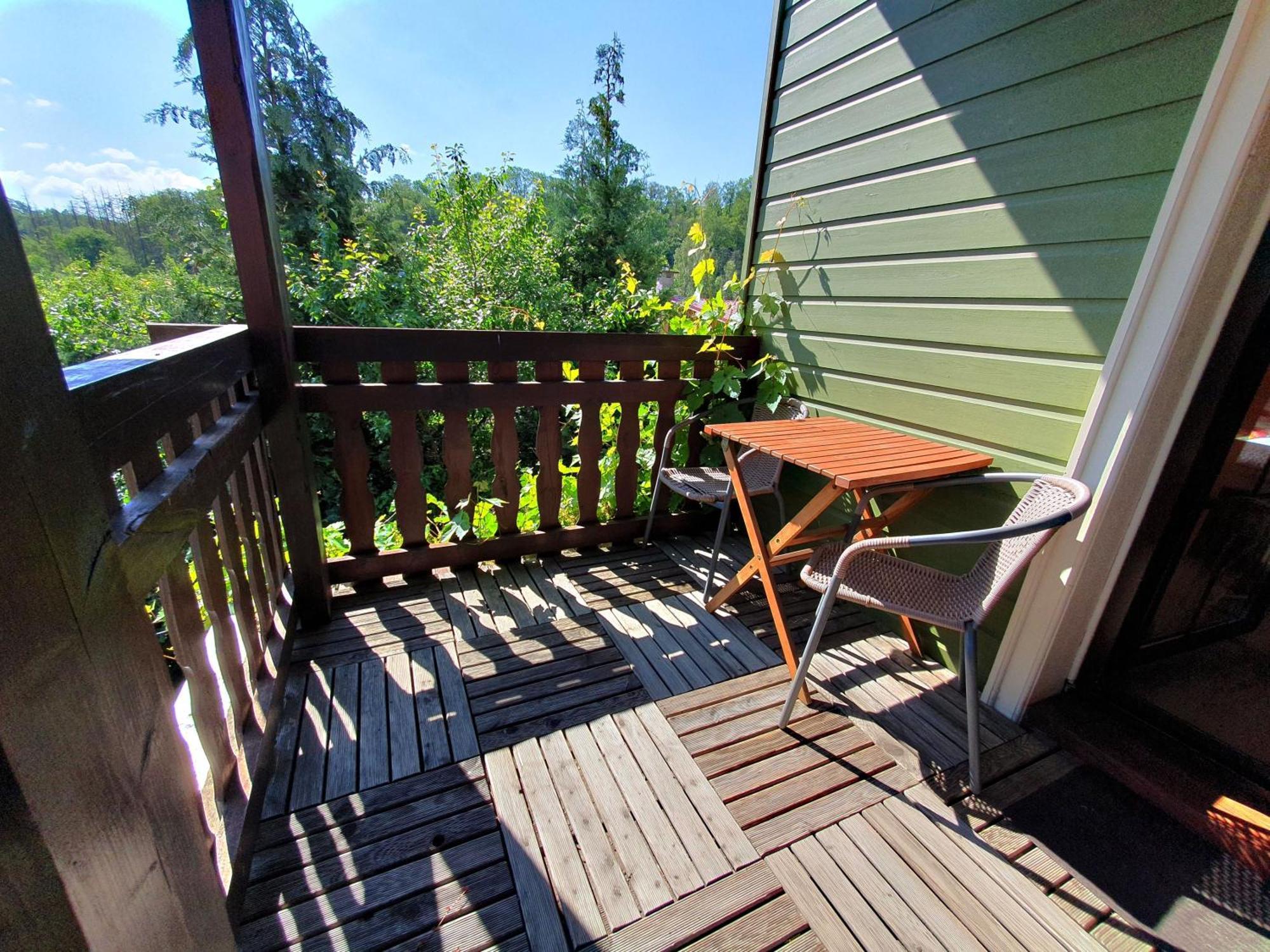 Das Gruene Haus Am Hexenstieg รูเบอร์ลันด์ ภายนอก รูปภาพ